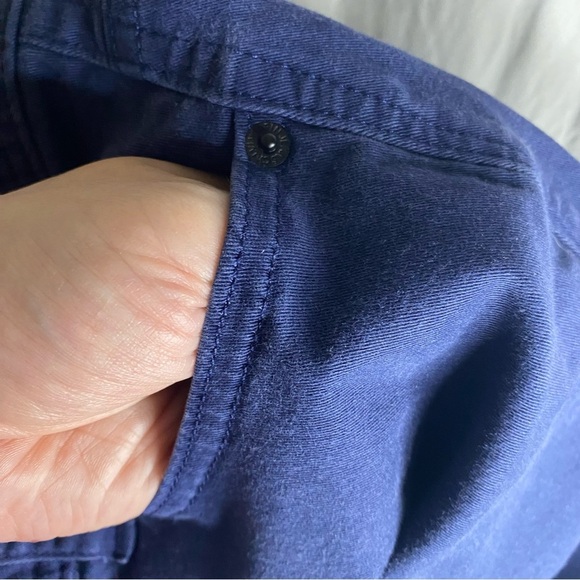 Calvin Klein Size 12 Ladies Straight Leg Jeans Women Dark  Wash Elastane Navy - Picture 4 of 11